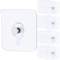 20 Pcs Adhesive Picture Hooks 20 lbs Max 2.2”Load No Drill Screw Stickers Heavy Duty Picture Hangers Without Nails No Nail Wall Hooks for Hanging Frame Hanger Sticky Hook for Bathroom Kitchen