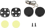 2 Pairs High-Power Neodymium Silk Dome Tweeter Set - 500W, 4 Ohm, Super High Frequency,-for Mini Car Audio Systems