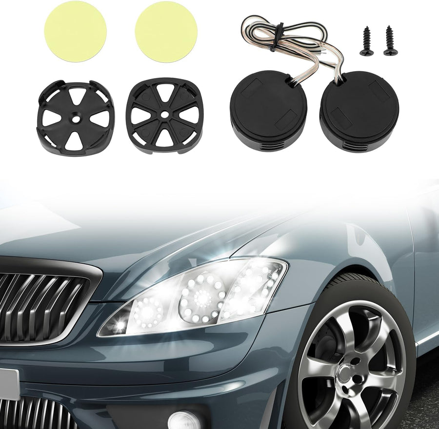 2 Pairs High-Power Neodymium Silk Dome Tweeter Set - 500W, 4 Ohm, Super High Frequency,-for Mini Car Audio Systems