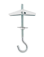 Ceiling Hooks, 12 Packs 3-9/16" Spring Toggle Wing Bolts Wall Fixing Heavy Duty Pothook for Hanging Plants, Swag Hooks Plant Hooks Toggle Hooks