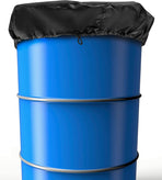 Drum Cover for 55 Gallon Industrial Barrel, 2 Pack High Density Nylon Oxford Fabric Covers with Excellent Waterproof Performance and Stretchable Adjustable Drawstring