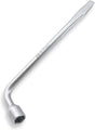 Car Spare Tire Lug Wrench for Jack, 13/16" High Carbon Steel L-shaped Tire Replacement Tool L Type Strong Hexagon Slotted End Socket Wrench