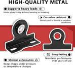 (Pack of 10)  Metal Made Pipe Stay Hanger for 3/8 Inch IP Standard Pipe or 1/2 Inch Copper, CPVC & PEX Pipes - Universal Pipe Support Bracket,(ACC011)
