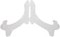 Display Stand Easel Bowl Stand for Display Large Deep Bowls, Platters and Deep Dishes Clear