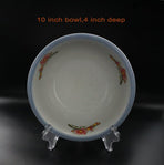 Display Stand Easel Bowl Stand for Display Large Deep Bowls, Platters and Deep Dishes Clear