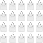 1.25 Inch Invisible Adhesive Plate Hanger Set Vertical Plate Holders for The Wall (20 Pack)