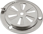 Stainless Steel BBQ Smoker Air Vent - Adjustable Grill Damper for Controlling Airflow - Replacement Parts for Grill and Smoker Vents - 1 Pack