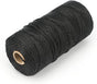 426 Feet Black Nylon Twine #36 Mason Nylon String Line, Gardening Nylon String, Durable Twisted Construction String Building Line for Climbing Plants, Gardening, Crafting