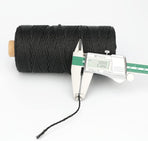 426 Feet Black Nylon Twine #36 Mason Nylon String Line, Gardening Nylon String, Durable Twisted Construction String Building Line for Climbing Plants, Gardening, Crafting