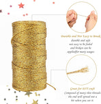 White Twine String and Gold Twine String