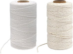 White Twine String and Beige Twine String