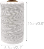 White Twine String and Beige Twine String