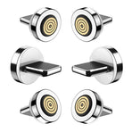 Magnetic Charging Tips 7pin Series lPhone Tips 6pack,Just 3.0A&7Pin Fast Magnetic Connector Tips Adapter Head Compatibility for iProduct Without Data USB Cables