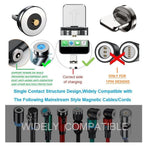 Magnetic Charging Tips (iPoTips) 7pack,just Magnetic tip (iProduct Tips),Without USB Cables& Non-Data,Compatibility for iOS-SmartSeries