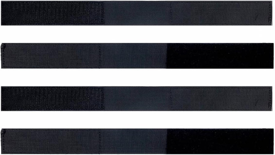 Soft Top Straps,Back Window Straps for Jeep Wrangler JK,Soft Top Tie Down Straps for Jeep,Heavy Duty Rear Window Straps,Black,(Pack of 4)