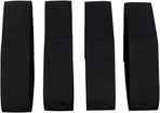 Soft Top Straps,Back Window Straps for Jeep Wrangler JK,Soft Top Tie Down Straps for Jeep,Heavy Duty Rear Window Straps,Black,(Pack of 4)