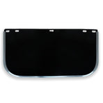 1 Pack Face Shield Replacement Lens, 15.5" x 8" Polycarbonate Protective Safety Visor Replacement, Impact-resistant Face Shield for Welding/Grinding/DIY/Cosplay Helmet (Black)