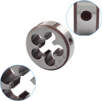 M14 x 1.5 HSS Metric Thread Tap and Die Set, Right Hand Machine Thread Tap and Round Die