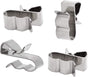 60pcs Solar Panel Cable Clips Trailer Wire Clips Stainless Steel, 0.85" / 22mm Length