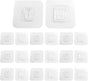 30 Pair Double Sided Adhesive Hooks Wall Adhesive Hooks Wall Hanger Holder Utility Wall Hooks for Bathroom Kitchen Office Hanging