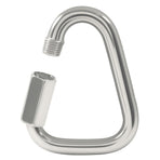 4.1 Inch Delta Quick Link, Stainless Steel Triangle Quick Connector M12 Heavy Duty Chain Connector (1 Pack, 2517 Lbs Capacity)