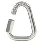 4.1 Inch Delta Quick Link, Stainless Steel Triangle Quick Connector M12 Heavy Duty Chain Connector (1 Pack, 2517 Lbs Capacity)