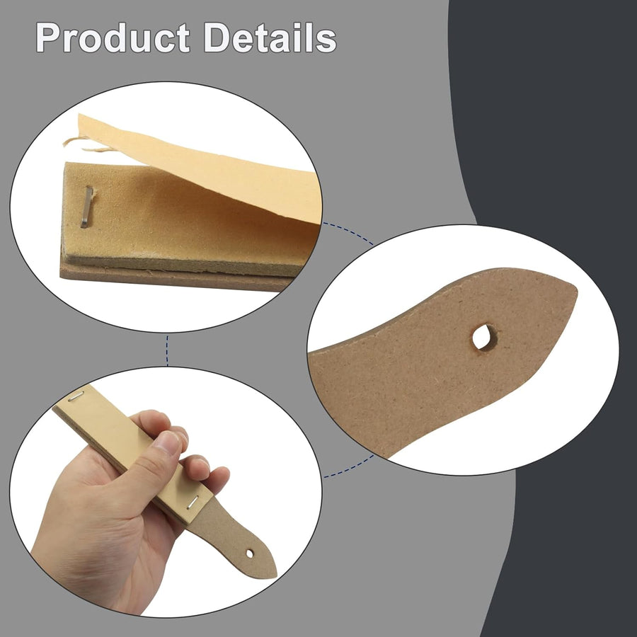 20 Pack Sandpaper Sharpener, Sketch Pencil Sharpeners Art Drawing Tool, Colored Pencil Pointer for Adults/Artists/Teens