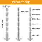 #8-32 x 1-3/4" Phillips Breakaway Truss Head Screws, Pack of 100