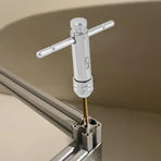 Ratchet Tap Wrench Adjustable T-Handle Tap Wrench Capacity Range M5-M12