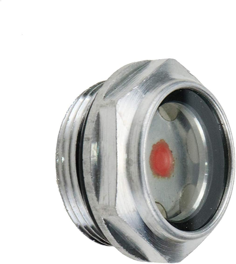 M30/1-3/16 Air Compressor Oil Sight Glass Male Oil Liquid Level Gauge Sight Glass -2pcs