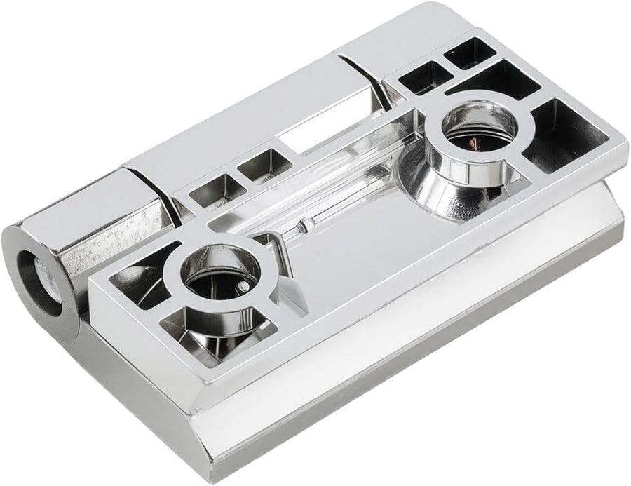 Butt Hinge Zinc Alloy Door Hinge Polished Chrom Silver Residential Bed Room Hinge for Doors Hardware 2.36" x 2.36" -2pcs