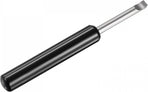 Watch Back Cover Opener, Case Remover Tool, 5mm Width Pry Bar ABS Handle Battery Remover Repair Replacing Watchmaker Tools, Black 2 Pcs