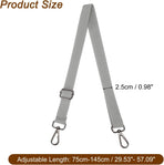 Wide Shoulder Strap, Adjustable Crossbody Purse Strap Replacement for Shoulder Bag Handbag, Buckle