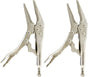 2 Pack Original Locking Pliers - 9" Long Nose, Curved Jaw, 2-3/4" Max Opening