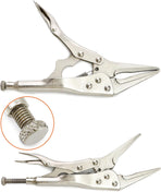 2 Pack Original Locking Pliers - 9" Long Nose, Curved Jaw, 2-3/4" Max Opening