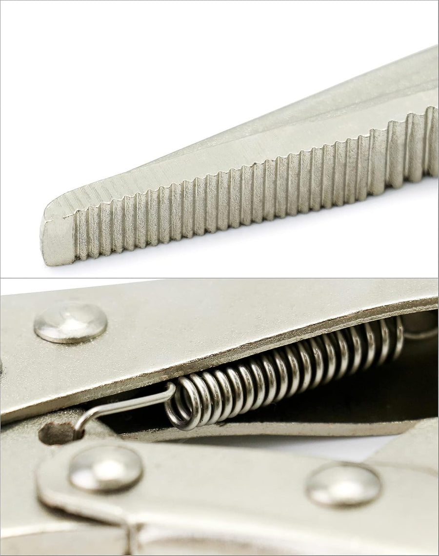 2 Pack Original Locking Pliers - 9" Long Nose, Curved Jaw, 2-3/4" Max Opening