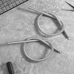20 Inch Screen Door Spring, 2PCS Long Extension Spring Screen Door Closer Springs Self Closing Garage Door Springs Replacement Hardware for Light Storm and Screen Doors