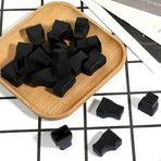 Coffee Syrup Pump Tip Covers, 20 Pack Syrup Pump Caps Black Rubber Syrups Caps Portable Practical Pourer Cap Keep Syrups Sugar Condiments Olive Clean for Pour Dispenser, Oil Liquor Bottle
