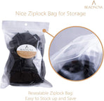 Side Release Buckle 1 Inch Plastic Buckles Clip Adjustable Release for Paracord Webbing Belt (Black, 1 Inch, 30 Piece)