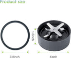 Pack of 6 Replacement Parts Gaskets with Lip Compatible with 900w NutriBullet Extractor Blender