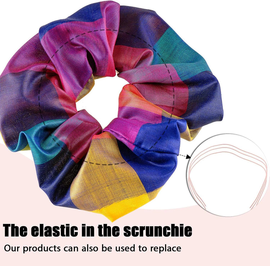 2mm Elastic Cord 10 Colours x 10 Meters Stretchy Nylon Thread for Jewellery Making Bracelets Necklaces Crafting Strong and Flexible