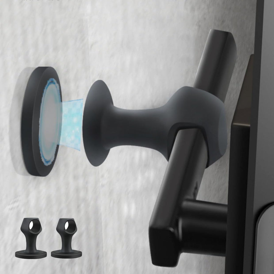 Door Stopper Door Holder 1 Piece Door Buffer Door Stop for Indoor Outdoor Use Brown