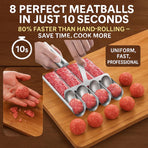 Stainless Steel Silver Meatball Maker Spoon - 1 Piece