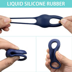 Blue Thumb Grips Finger Protectors for Thumb Tips - 1 Pair