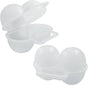 2 Pack 2-Egg Portable Camping Egg Holder for Fridge