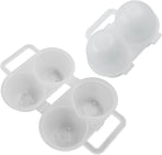 2 Pack 2-Egg Portable Camping Egg Holder for Fridge
