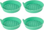 Car Silicone Anti-Slip Mats - Interior Accessories - Green - Pack of 4