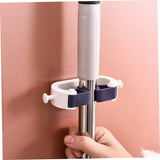 Adhesive Wall Hooks Set of 4 No Drill Hanging System for Kitchen and Garage