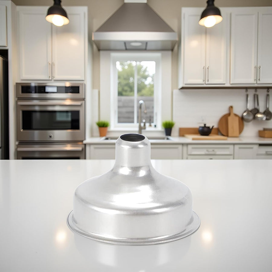 Stainless Steel Mini Funnel for Perfume & Essential Oils - Kitchen & Hobby Use - Silver - 1 Piece