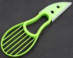 3-in-1 Avocado Tool - Safe Cutter, Pitter and Spoon in One - Green - Set of 1